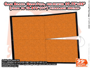 Game Board Special 27.75 x 22 Quad-Fold [KIN-1] *Game Board Special*